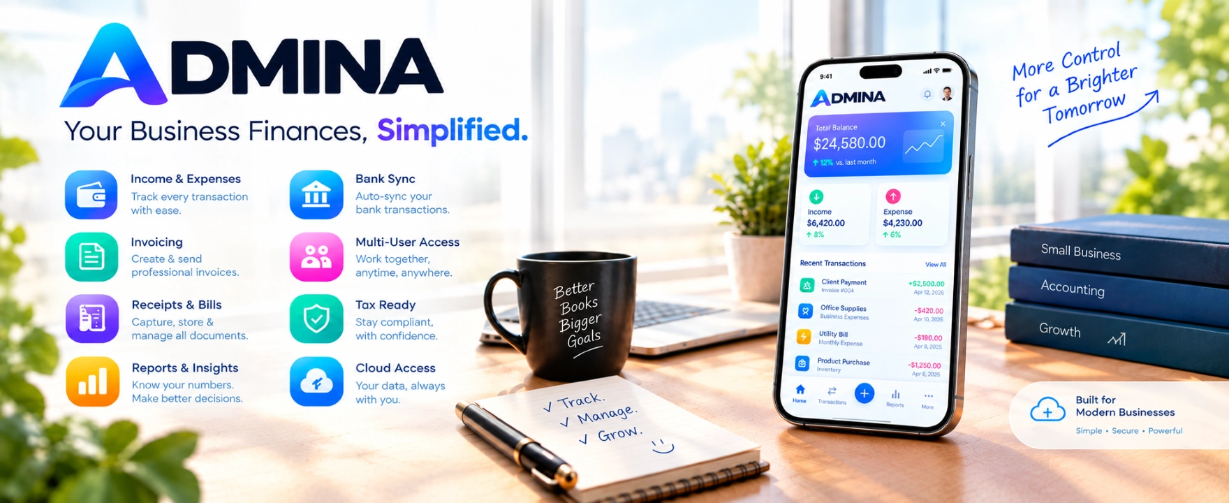 ADMINA, Business ERP