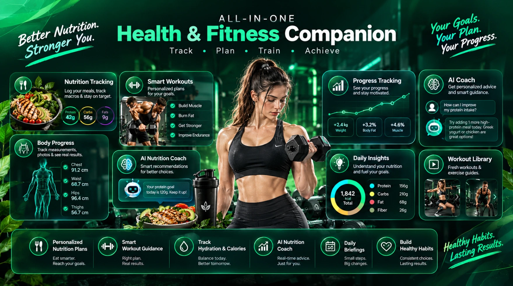 ProteinSnaps feature showcase